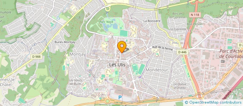 localisation de l'entreprise MONSIEUR ZYED BAKKAR à LES ULIS