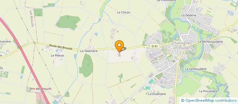 localisation de l'entreprise MONSIEUR ZYEN TIDJANI TAHIR  CHAVAGNES-EN-PAILLERS