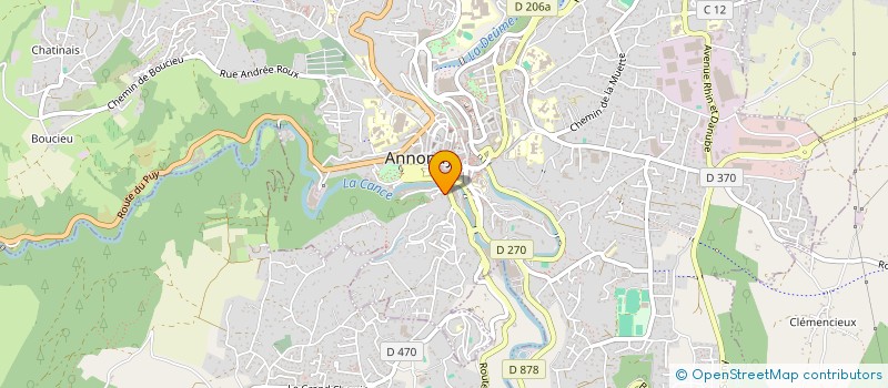 localisation de l'entreprise MONSIEUR ZYULKYAROV ZIHNI  ANNONAY