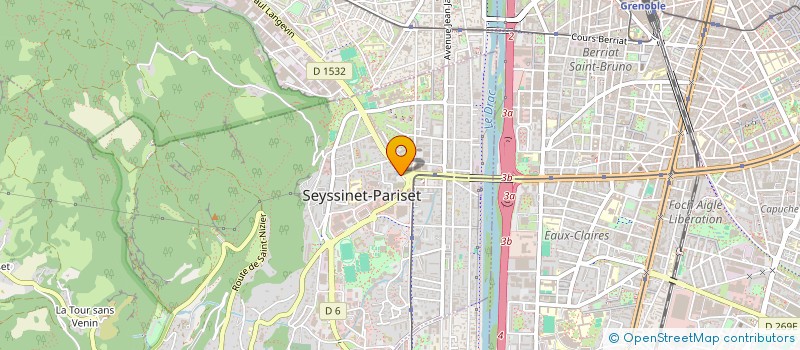 localisation de l'entreprise MONSIEURGEY à SEYSSINET-PARISET