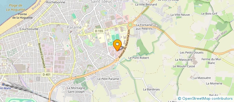 localisation de l'entreprise MONSIFROT GRUEAU  SAINT-MALO