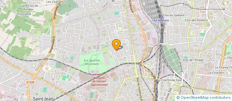 localisation de l'entreprise MONSOL AF à ORLEANS
