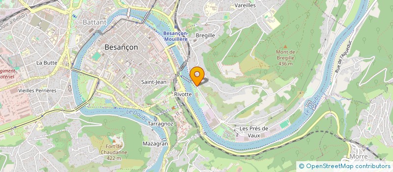 localisation de l'entreprise MONSOUDEUR.COM  BESANCON