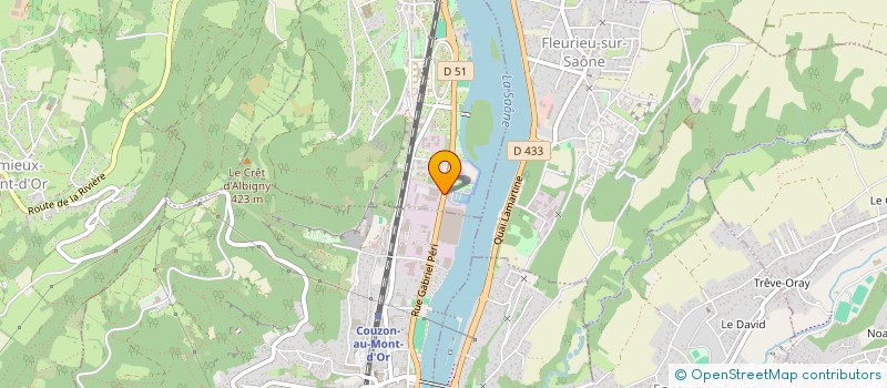 localisation de l'entreprise MONSTER AUTO QUAD  ALBIGNY-SUR-SAONE