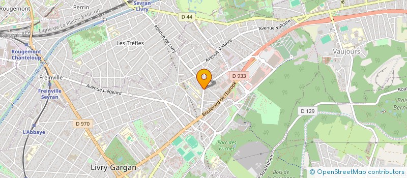 localisation de l'entreprise MONSTER BAT 93 à LIVRY-GARGAN
