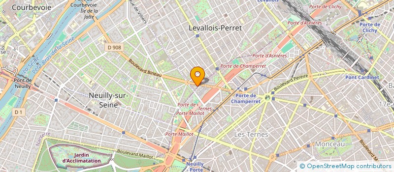 localisation de l'entreprise MONSTER BOARD à LEVALLOIS-PERRET