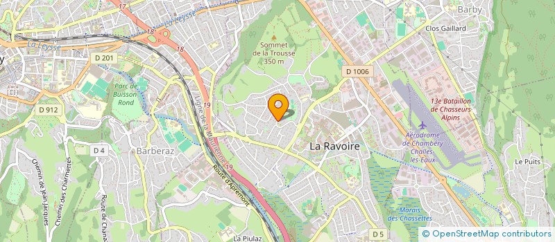 localisation de l'entreprise MONSTER FAMILY  LA RAVOIRE