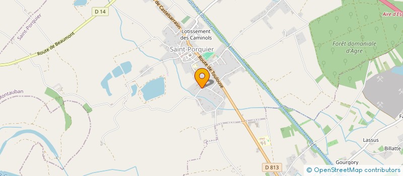 localisation de l'entreprise MONSTERA  SAINT-PORQUIER