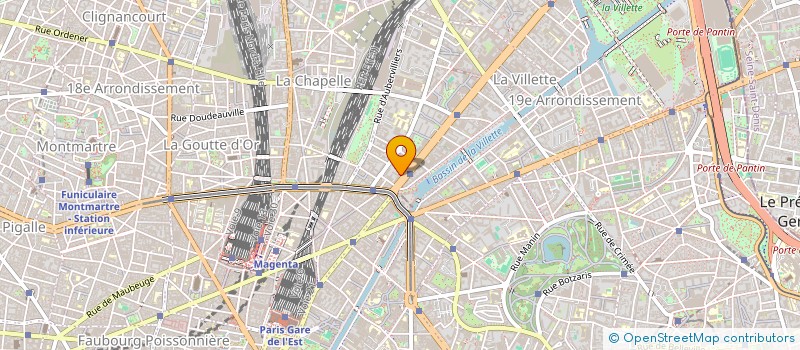 localisation de l'entreprise MONSTERCOMAGENCY  PARIS