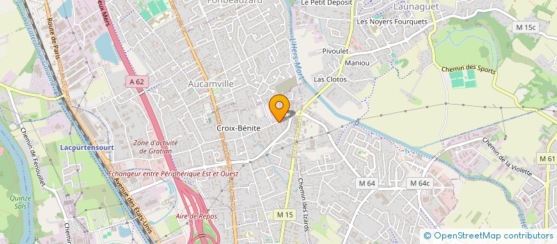 localisation de l'entreprise MONSTRA  TOULOUSE