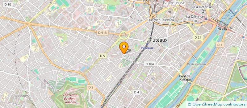 localisation de l'entreprise MONSTROS MUSIC à PUTEAUX