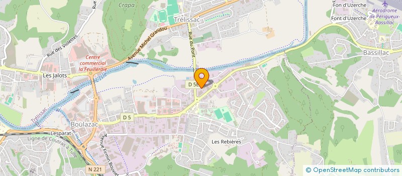 localisation de l'entreprise MONT 7  BOULAZAC ISLE MANOIRE