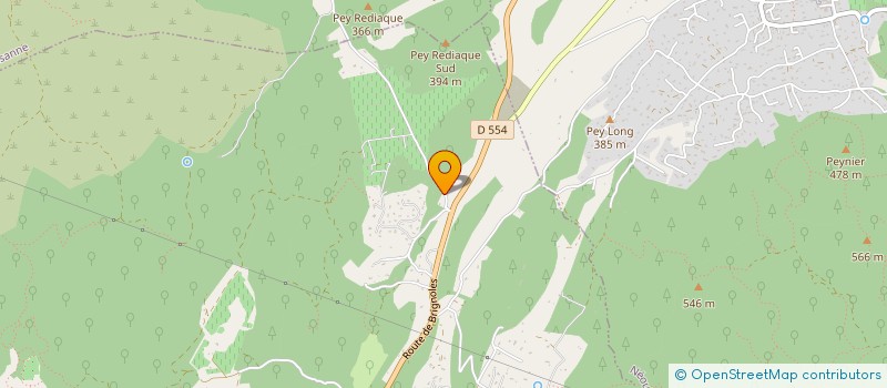 localisation de l'entreprise MONT BLANC  MEOUNES-LES-MONTRIEUX