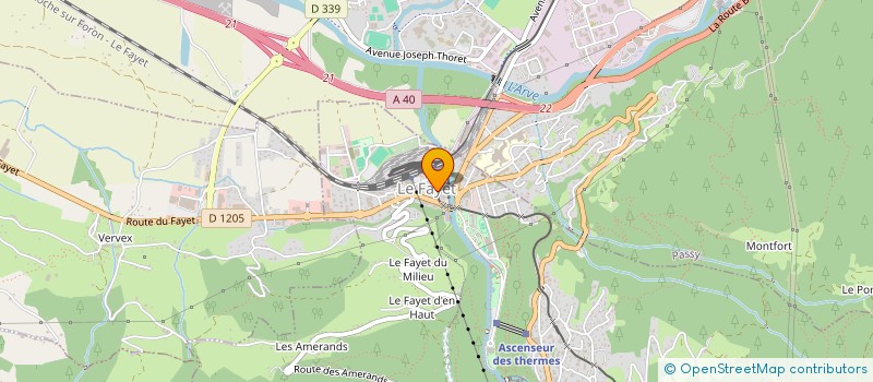 localisation de l'entreprise MONT BLANC MATERIEL à SAINT-GERVAIS-LES-BAINS