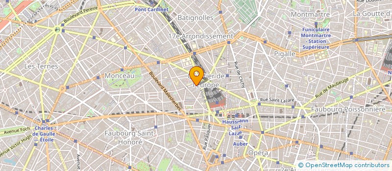 localisation de l'entreprise MONT BLANC OXYGENE à PARIS