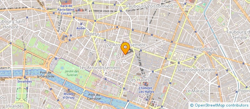 localisation de l'entreprise MONT BLANC PERSPECTIVES FRANCE  PARIS