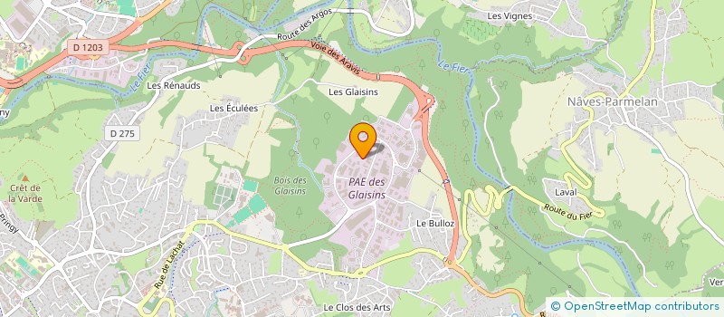 localisation de l'entreprise MONT-BLANC RANKING  CHAMBERY