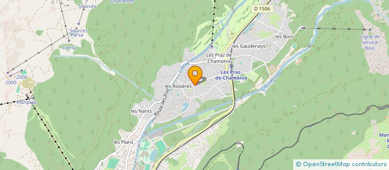 localisation de l'entreprise MONT BLANC RETREAT  CHAMONIX-MONT-BLANC