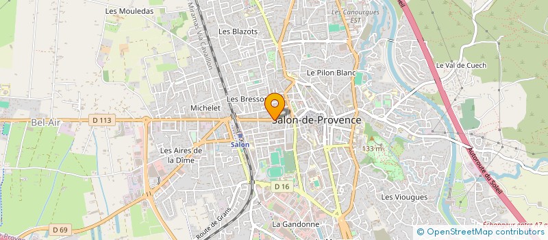 localisation de l'entreprise MONT BORON  SALON-DE-PROVENCE