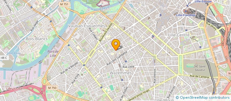 localisation de l'entreprise MONT CARMIN  LILLE