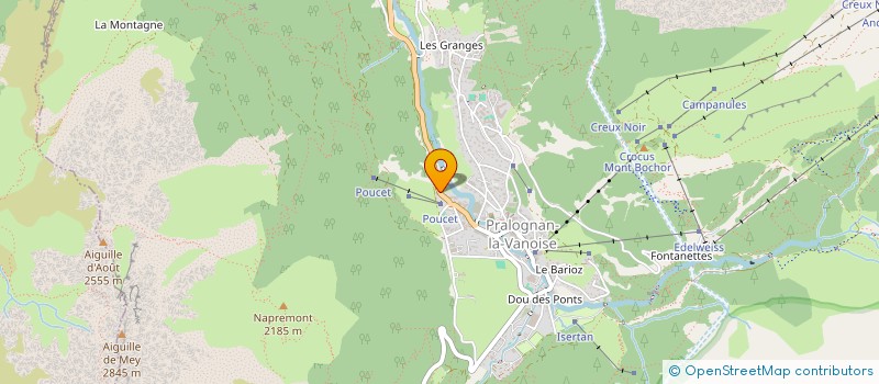 localisation de l'entreprise MONT CHARVET  PRALOGNAN-LA-VANOISE