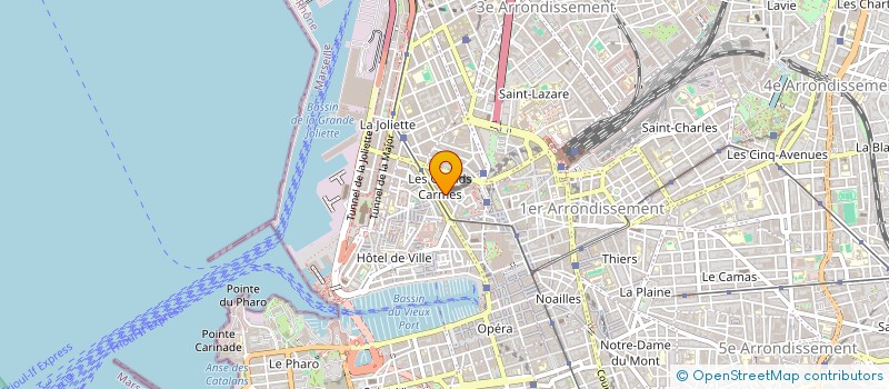 localisation de l'entreprise MONT CLAIR à MARSEILLE