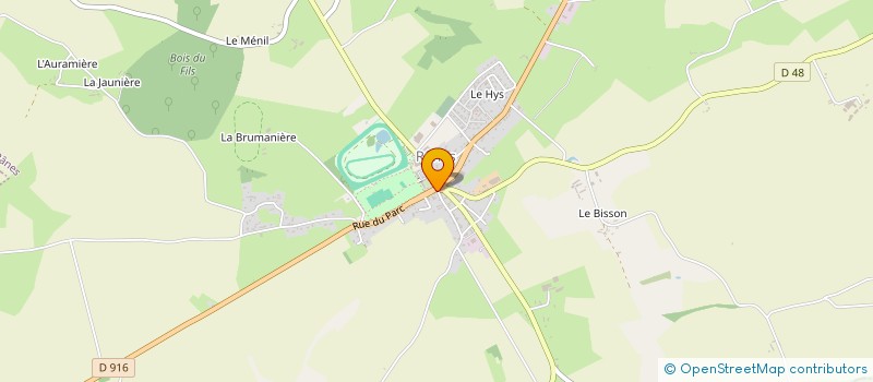 localisation de l'entreprise MONT D'ANDAINE à RANES