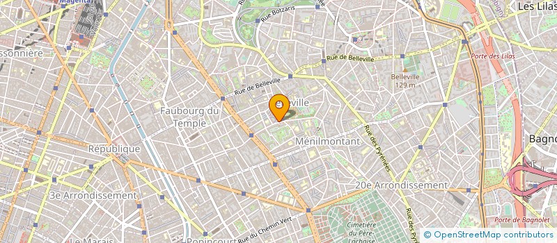 localisation de l'entreprise MONT D'EST SERVICES VOYAGES  PARIS