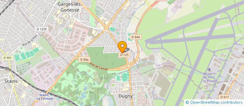 localisation de l'entreprise MONT D'OR 45 à GARGES-LES-GONESSE