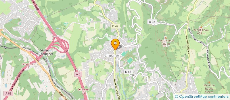 localisation de l'entreprise MONT D'OR CONDUITE à SAINT-GERMAIN-AU-MONT-D'OR