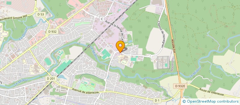 localisation de l'entreprise MONT-DE-MARSAN RENOVATION  MONT-DE-MARSAN