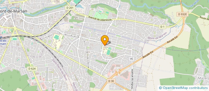 localisation de l'entreprise MONT DE RIRE  MONT-DE-MARSAN