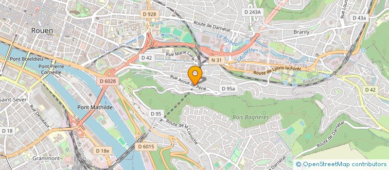 localisation de l'entreprise MONT GARGAN PEINTURE  ROUEN