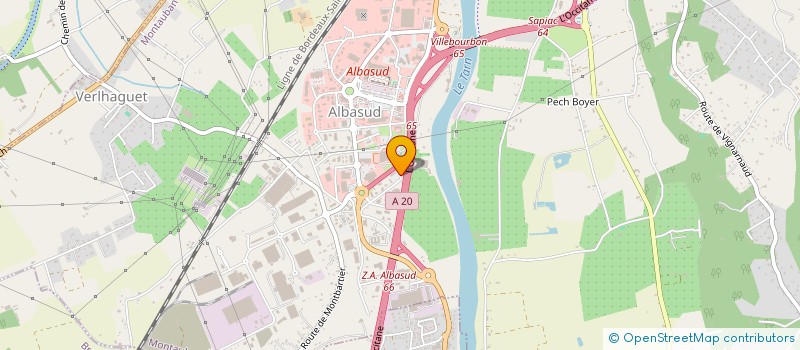 localisation de l'entreprise MONT-GRILL-IMMO  MONTAUBAN