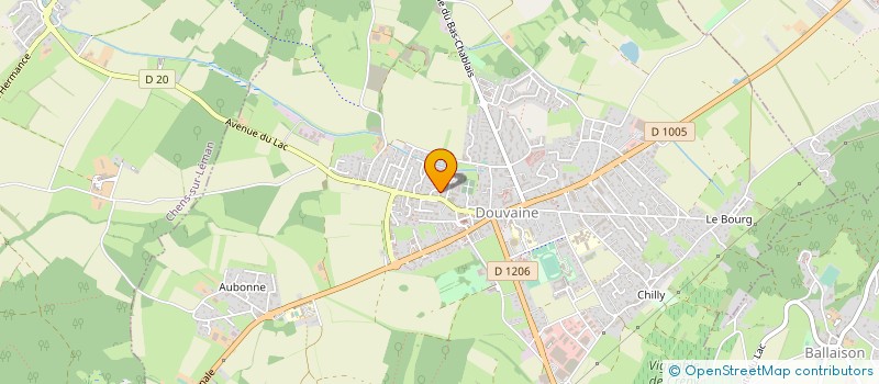 localisation de l'entreprise MONT HOLDER à DOUVAINE
