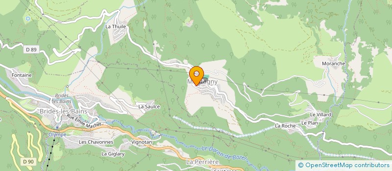 localisation de l'entreprise MONT JOVET CONSULTING  MONTAGNY