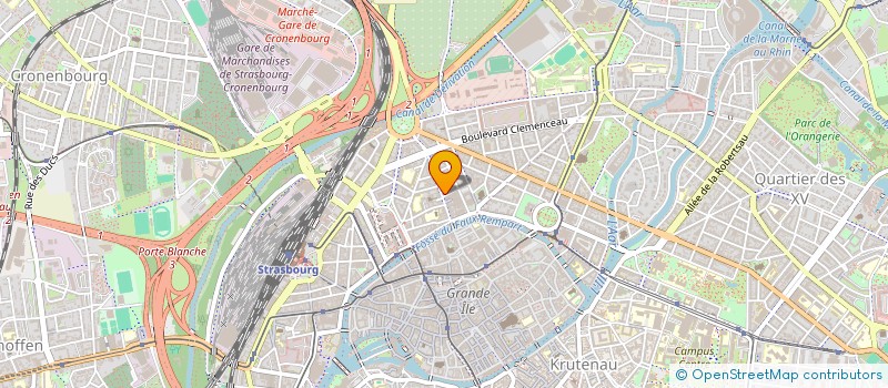 localisation de l'entreprise MONT LIBAN à STRASBOURG