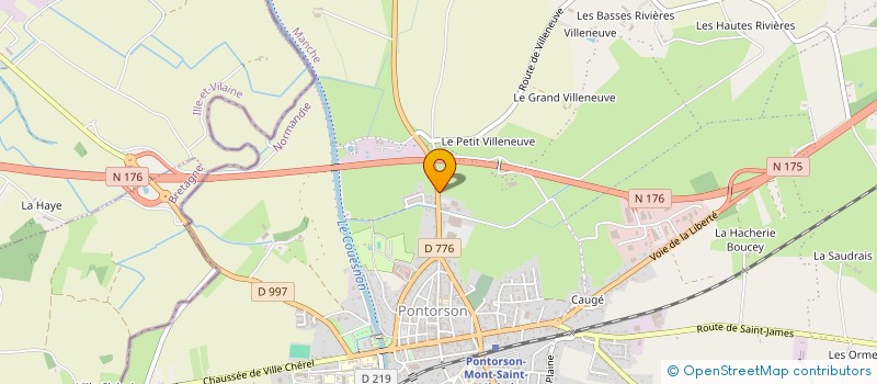 localisation de l'entreprise MONT MOULIN  BEAUVOIR