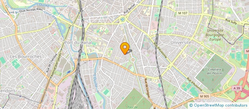 localisation de l'entreprise MONT PEROUX INVESTISSEMENTS à DIJON