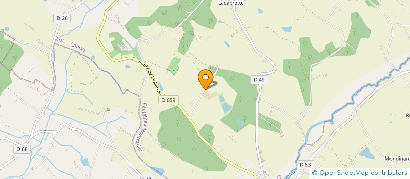 localisation de l'entreprise MONT SAINT JEAN  LHOSPITALET