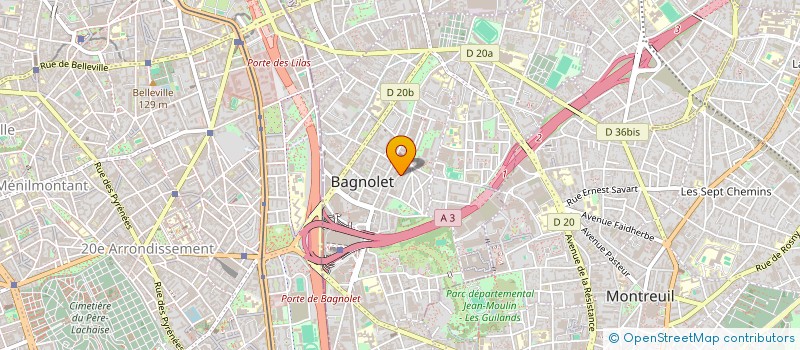 localisation de l'entreprise MONT SINAI CONSULTING à BAGNOLET