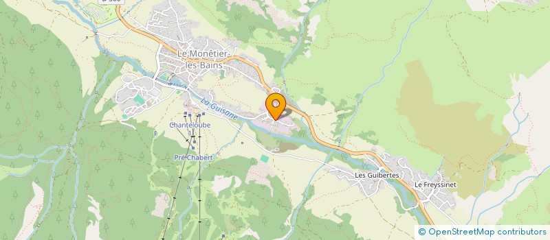 localisation de l'entreprise MONT-THABOR à LE MONETIER-LES-BAINS