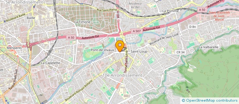 localisation de l'entreprise MONT VIVAUX à MARSEILLE