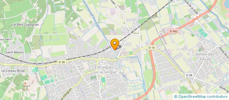 localisation de l'entreprise MONT12  ENTRAIGUES-SUR-LA-SORGUE