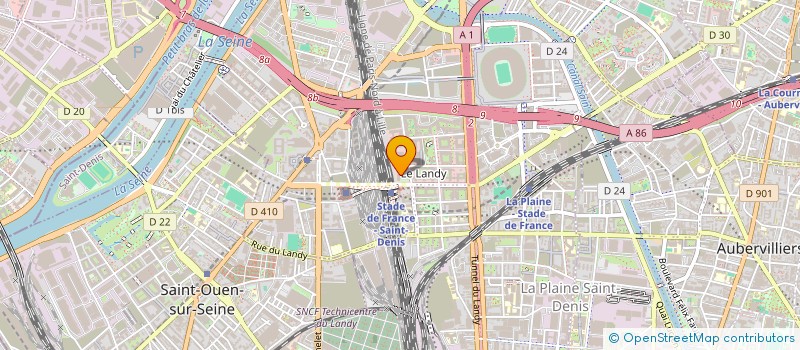 localisation de l'entreprise MONTA FRANCE SAS  SAINT-DENIS