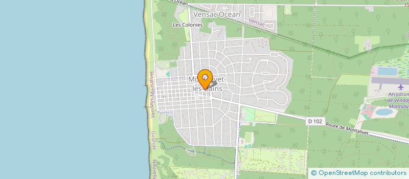 localisation de l'entreprise MONTA VISTA SOCIAL CLUB  VENDAYS-MONTALIVET