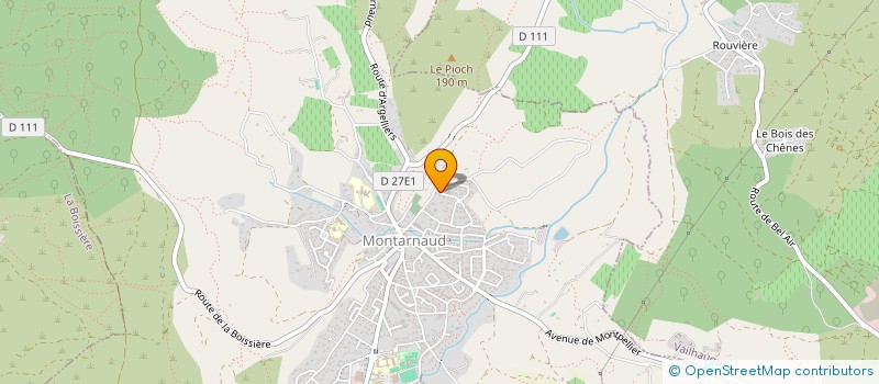 localisation de l'entreprise MONTADENT  MONTARNAUD