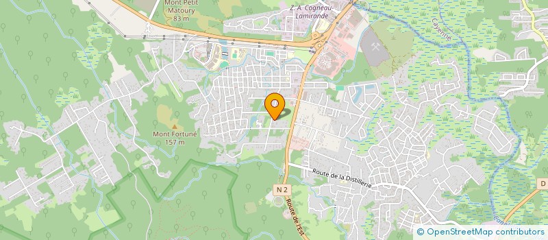 localisation de l'entreprise MONTAFI à MATOURY