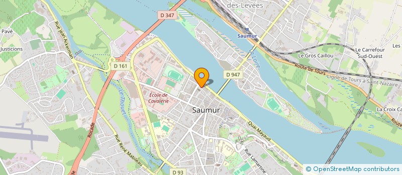 localisation de l'entreprise MONTAFINE  SAUMUR