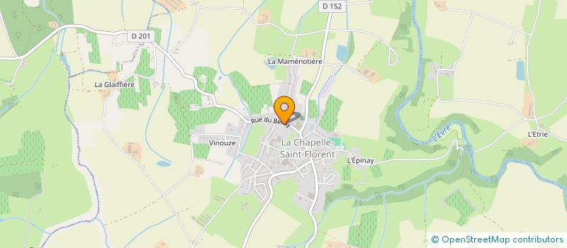 localisation de l'entreprise MONTAGE BATIMENTS FLORENTAIS à MAUGES-SUR-LOIRE